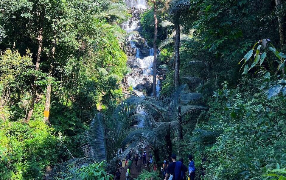 highland air of the Bolaven Plateau by motorbike,