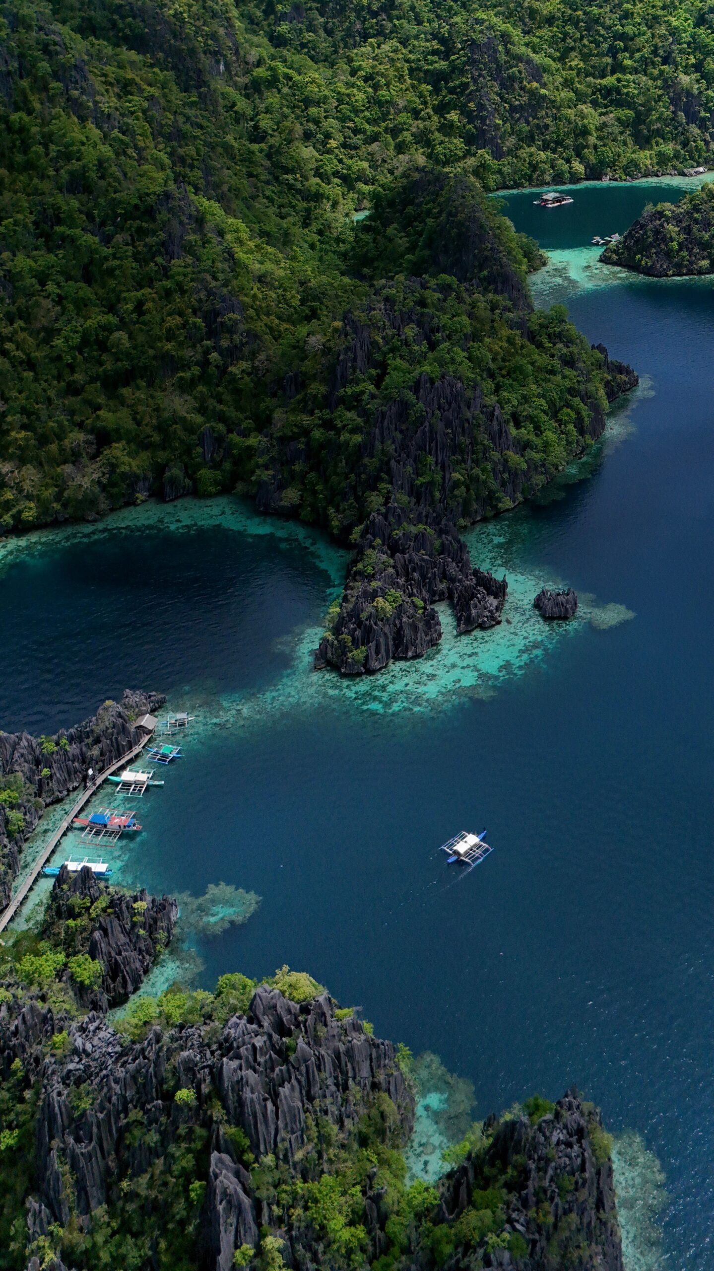 Palawan, falaises calcaires